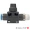 AIRCRAFT Pu Hose Fitting Valve 8mm X 1/4'm
